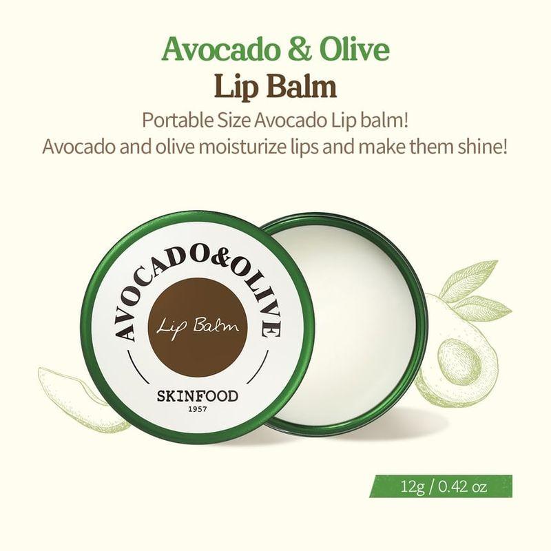 SKINFOOD - Avocado & Olive Lip Balm