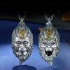 Stylish Monkey Kings Game Pendant Sturdy Brass Necklace Accessory for Gaming Enthusiasts and Trendy Adults Daily Use