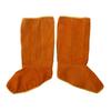 Welder Shoe Cowhide Leather Cover 15inch Welding Spats Working Tool Protection Feet Cover Heat and Abrasion Resistant