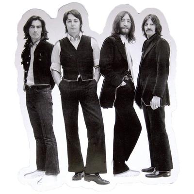 White Album Embossed Fridge Magnet