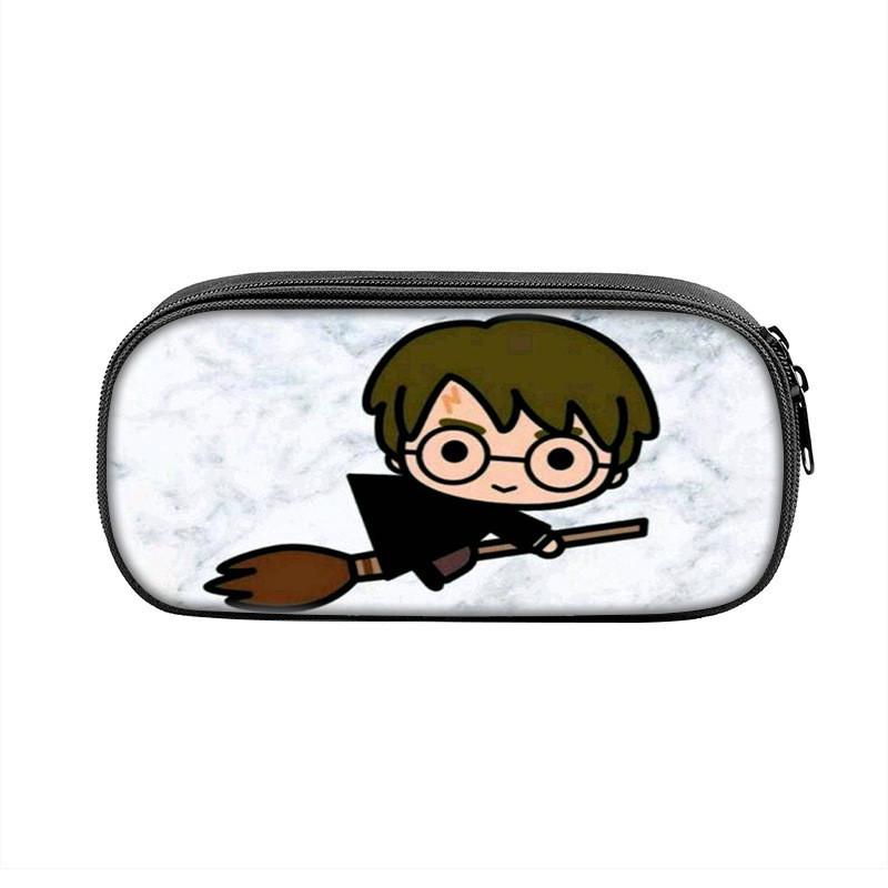 Harry Potter School Stationery Bag With Nylon Material For Students And Gift Use