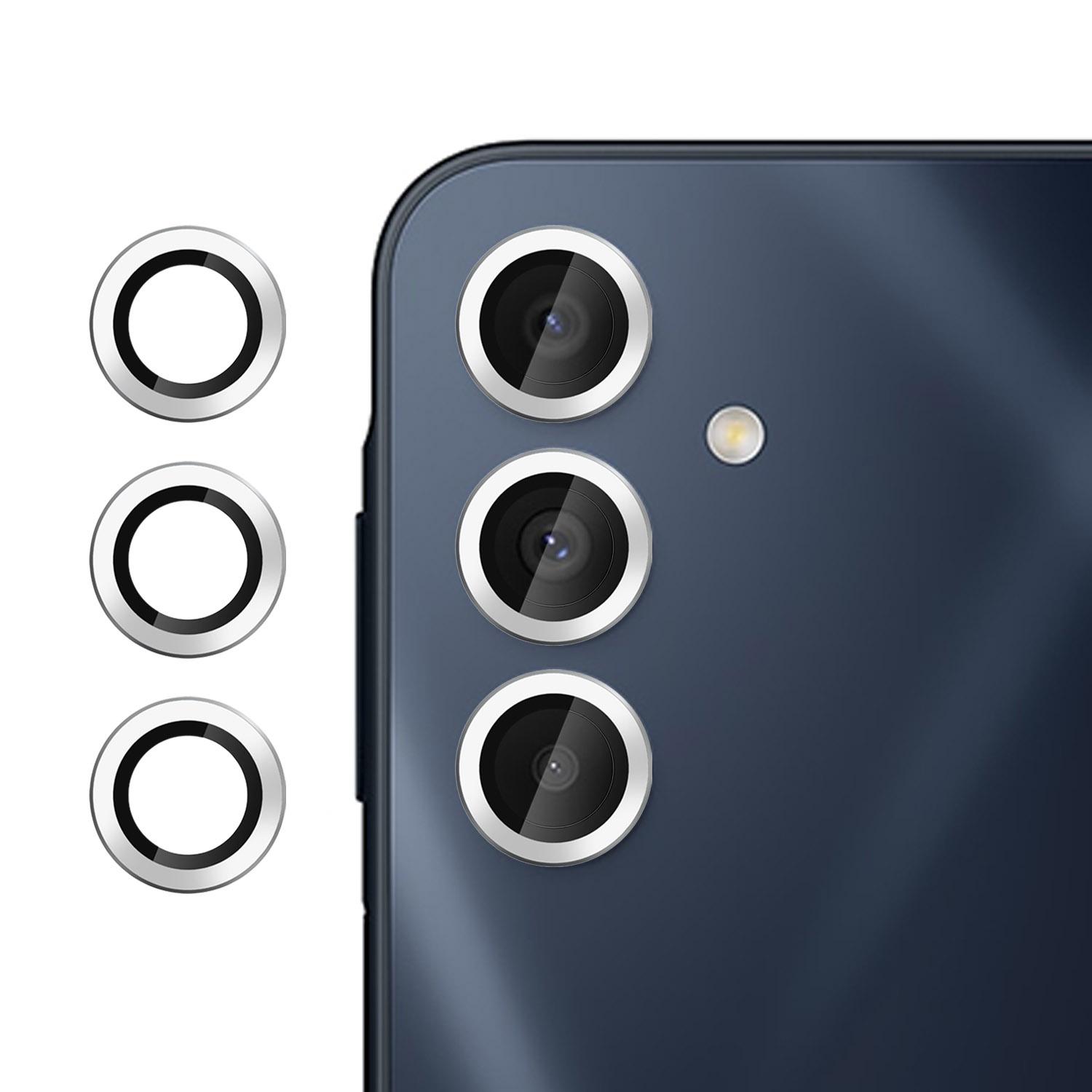 

Для Samsung Galaxy A16 4G/5G Защита объектива телефона Защита от царапин Ультратонкая пленка из закаленного стекла Silver