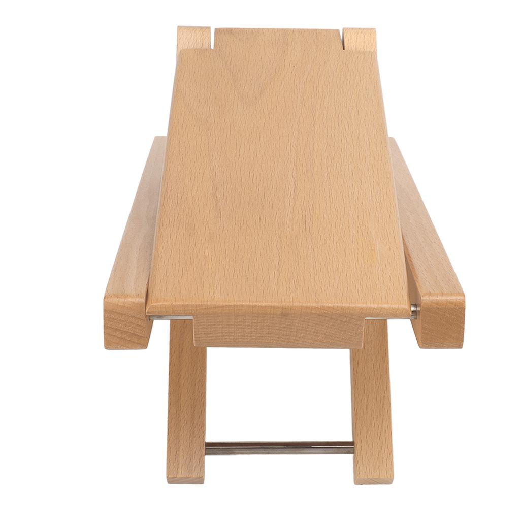 Guitar Foot Rest Sturdy Wood Elegant Style 3 Adjustable Height Foldable Guitar Foot Stool for Guitar Player Performance