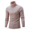Men's Solid Color Turtleneck Sweater