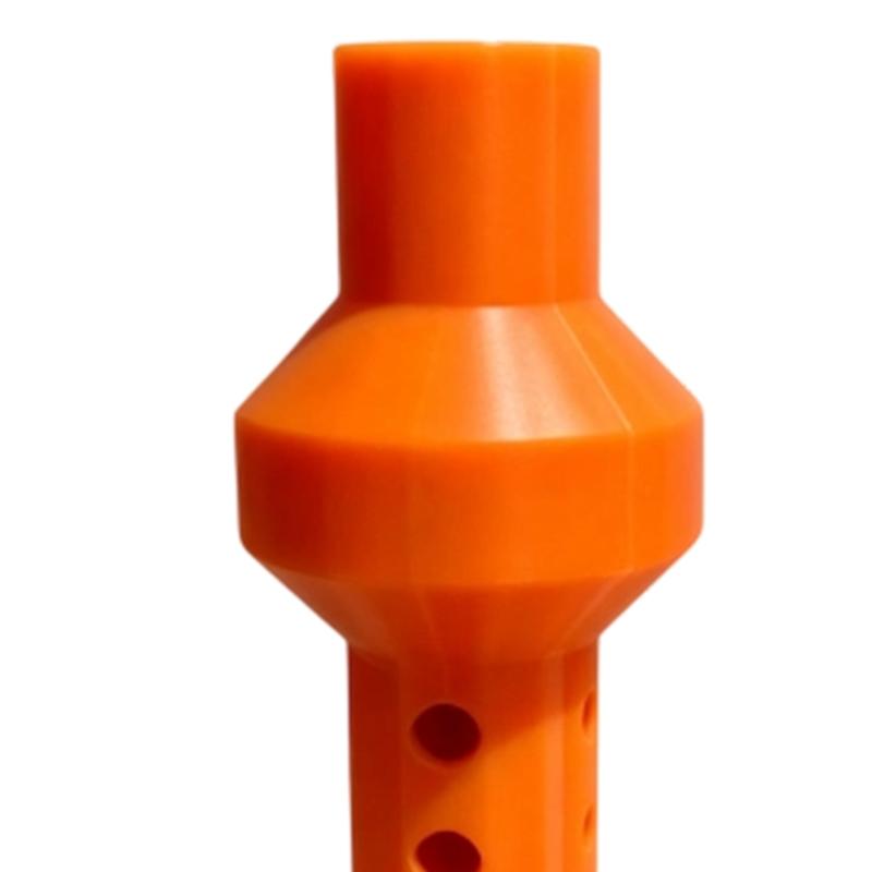 Kitchen Faucet Cleaning Adapter Connector, Plastic Tapered Single Body Link Piece with Round Base and 0.94in Top Width Daily