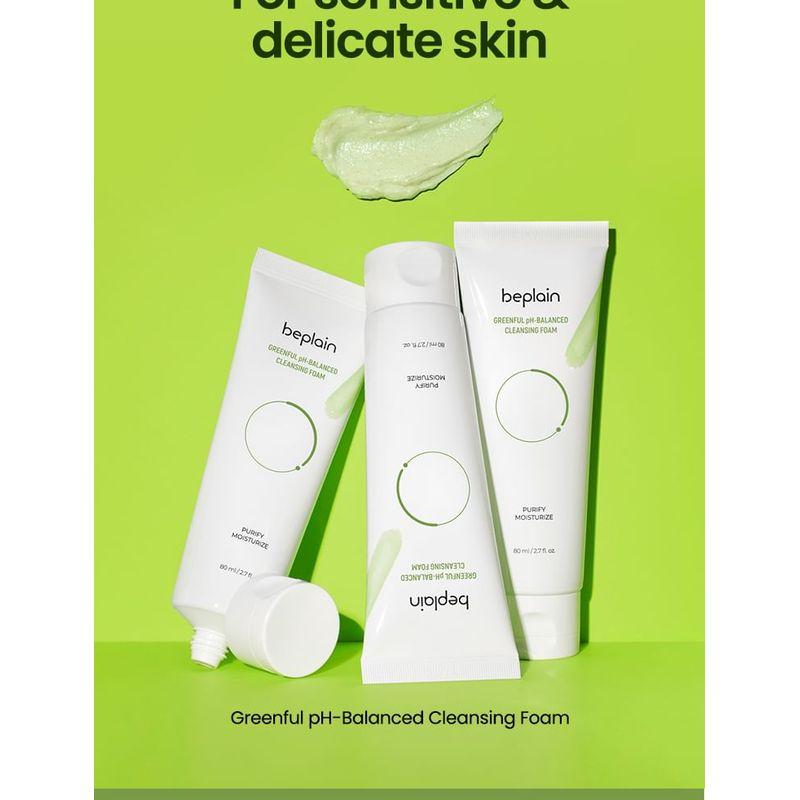 BEPLAIN Mung Bean Ph-balanced Cleansing Foam