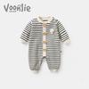 Newborn Baby Boy Long Sleeve Romper Bodysuit