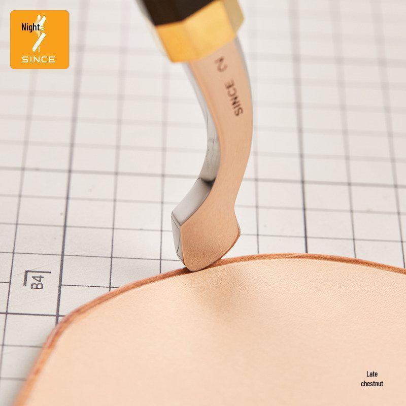 Lederbearbeitung Rillenkanten-Linierer Werkzeug für handgefertigte Lederwaren