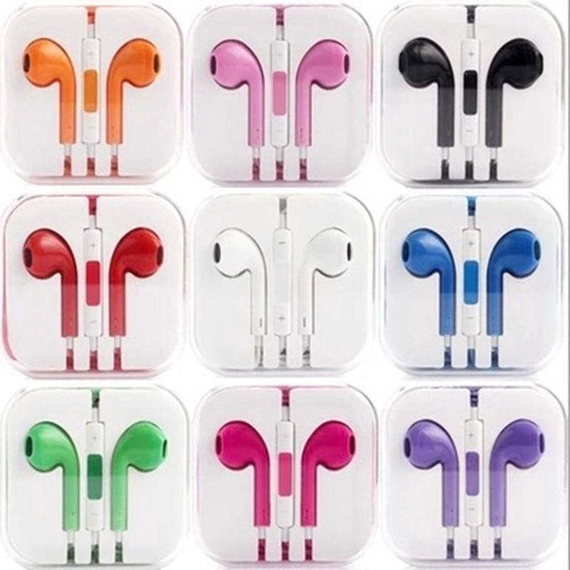 New Headset Headphone For Iphone 5 5s 6 6s 7 Earpods Earphones Wremote Mic