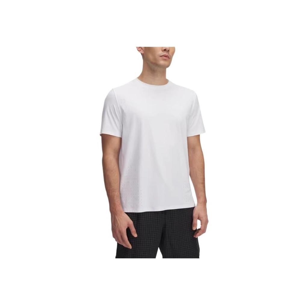 Under Armour Iso-Chill Ss25 Cooling Series Comfortable Soft Breathable Simple Fashion Short Sleeve T-Shirt Men T-Shirts White 1389802-100