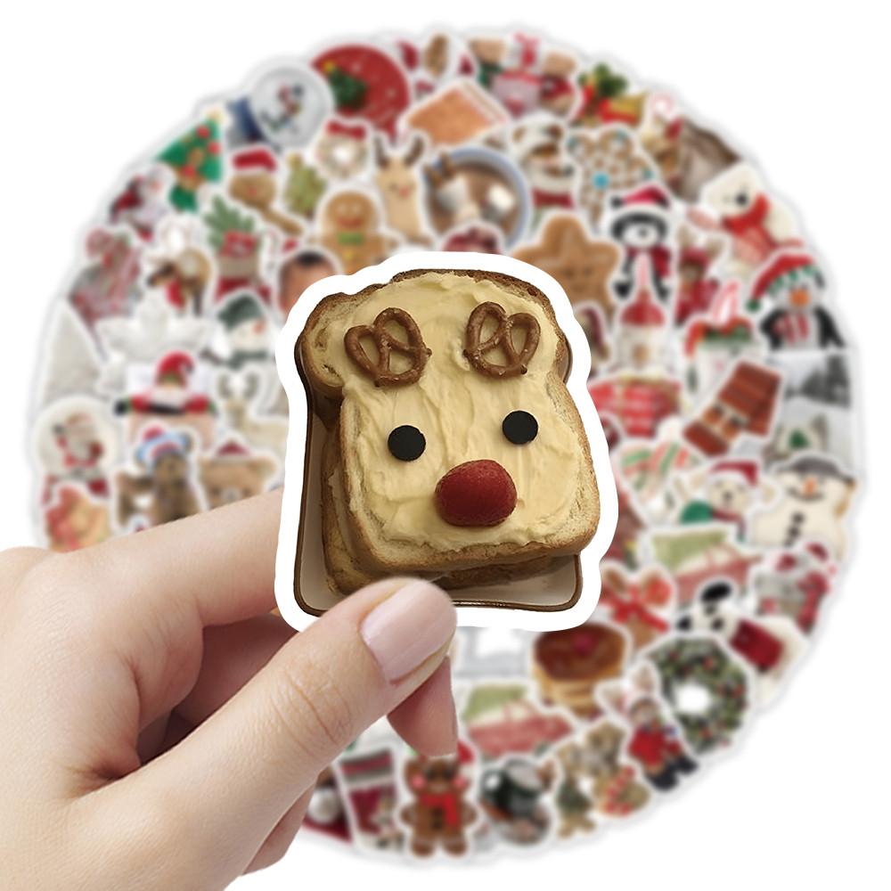 103 Pcs Christmas Doll Stickers - Festive Decor for Journals, Gifts, DIY Crafts & Devices BulingBulingStickers Store