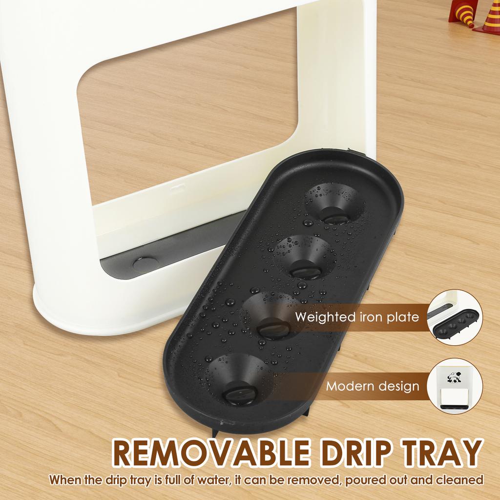 Umbrella Stand Holder with Removable Drip Tray Nonslip Umbrella Storage Rack Stylish Indoor Storage In the Corner of the Entranc