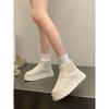 Thick-soled snow boots women's winter 2 new velvet thickened warm boots bread women's shoes big cotton shoes