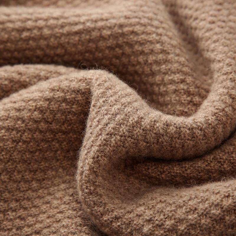 Women's Thickened Lapel Wool Cardigan