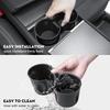 For Tesla Model Y Juniper Model 3 2025 Soft TPE Center Console Cup Holder Coaster Mat Pad Model Y Juniper Organizer Accessories
