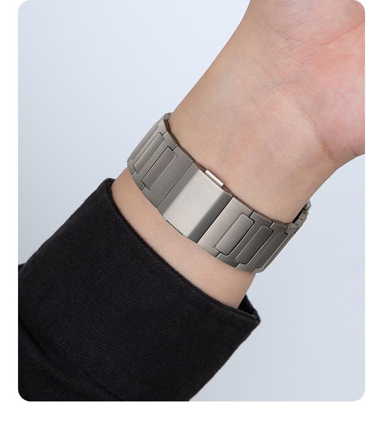 Huawei GT5/GT6 Titanium Alloy H-Shaped Magnetic Watch Band for Watch5Pro