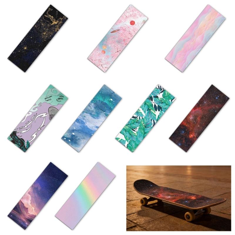 Professional Skateboard Sandpaper Electric Scooters Sticker Antislip Scrub Foot Pad Sandpaper Modified Accessories