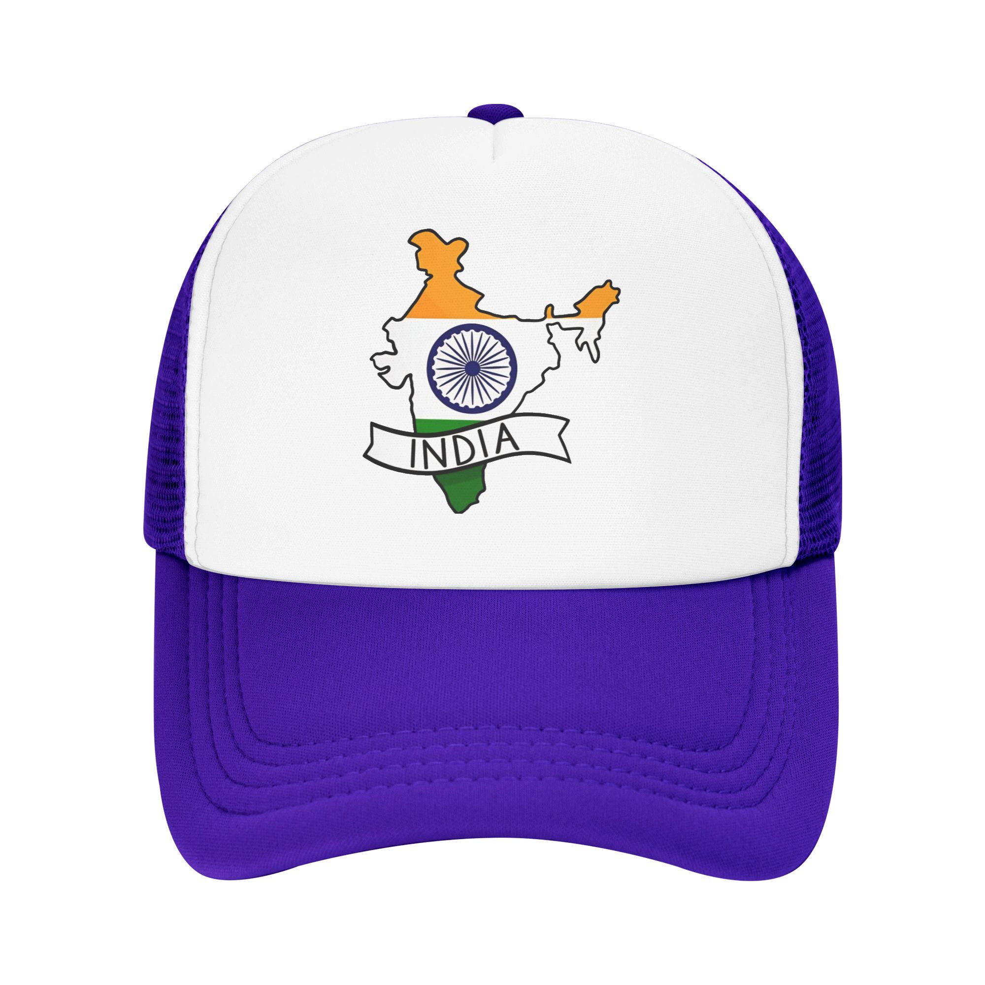 SUSU Cap India Vlag Kaart Sticker Casual Zonnehoeden Voor Koppel Vrouwen Zomer Buiten Sportschool Baseballpet Stijlvolle Ademende Hip Hop Hoeden One Size