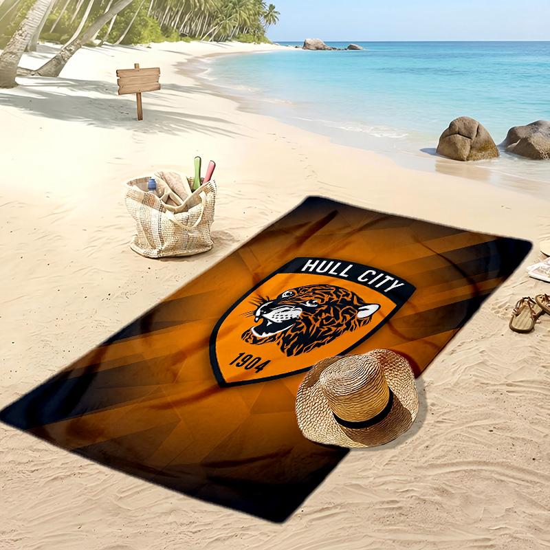 Telo Mare Stampa Hull FC Morbido Portatile Asciugatura Rapida?Asciugamano Asciutto Per Piscina Vacanza Estiva Sport all'Aperto