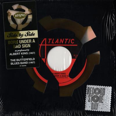 7inch Record ALBERT KING / THE PAUL BUTTERFIELD  - Born Under A Bad Sign R7553448 Rhino Records 2016 UK Blues Used