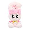 Esther Bunny Winter Cape Big Plush Toy, Approx. 35cm (Pink)