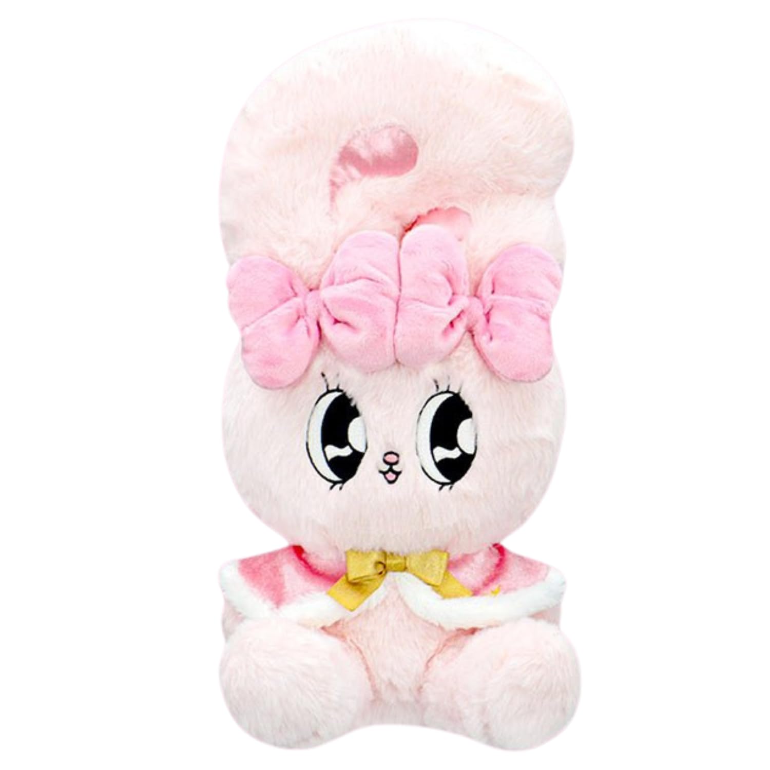 Зимняя накидка Esther Bunny, большая плюшевая игрушка, прибл.. 35см (розовый)
