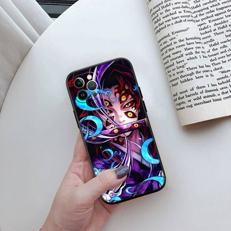 MH10 Anime Demon Slayer Phone Shell Case for iPhone 7 8 11 12 13 14 15 16 17 16E XS Pro Max XR X SE Air
