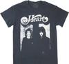 Vintage Heart Rock Band Short Sleeve Black Classic Shirt Reprint S-5XL Unisex T-Shirt