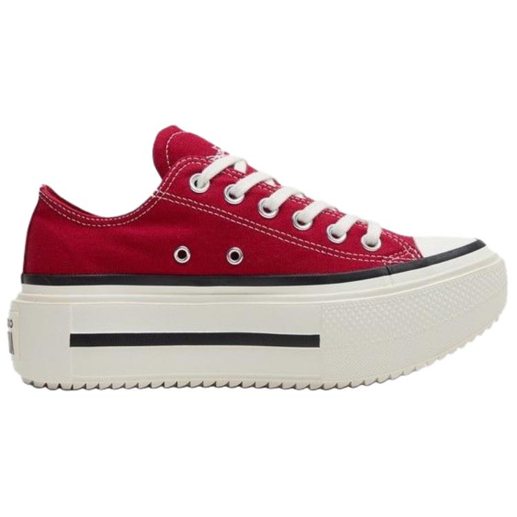 Converse Chuck Taylor All Star Lift Double Stack Platform Valentines Day Unisex Sneakers Red Days-Ahead-Red Egret A20659C