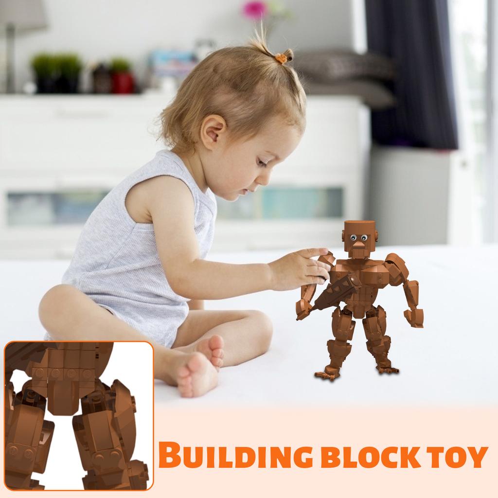 Забавный детский пазл-конструктор, набор игрушек-конструкторов