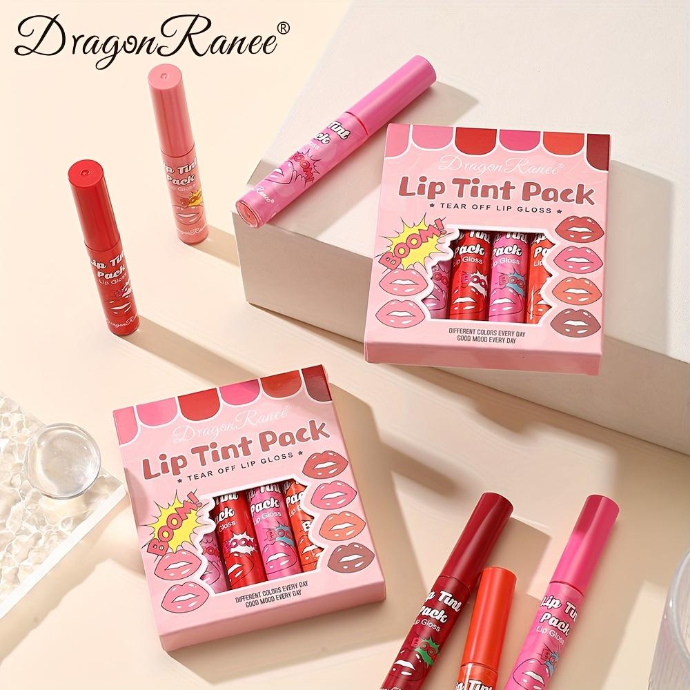 6 Colors Matte Velvet Lip Tint Set | Long-lasting, Waterproof, Non-bleeding, Portable Party-friendly Lip Gloss