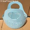 Home Handheld Basket For Bathing Vegetables And Fruits Storage Hollow Out Washbasin Storage Basket