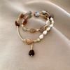 Pearl Double-layered Bracelet - Elegant and Luxurious, Retro Style, Unique and Exclusive, Suitable for All Occasions, Exclusive Hand Accessory