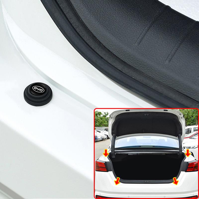 Car Door Shockproof Gasket Shock Absorbing Buffer Pad Sticker For BYD Atto 3 Yuan Plus Han Tang EV F3 E6 Dmi Song F0 Qin Pro Ea1