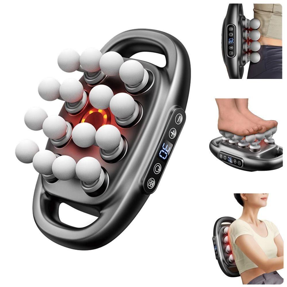 8/12/16-Head Body Massage Machine Electric Neck Shoulder Masajeador  for Muscle Relaxation