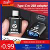 BWW1 Car Sticker Car Connector Charging Cable Adapter Cell Phones Anto Accessories For BMW G30 G20 M3 M5 E91 E92 E93 E36 E70 X3 X4 X5