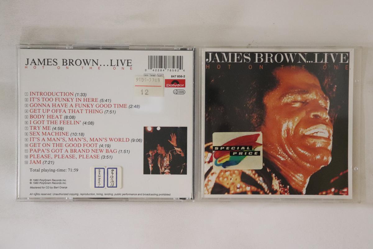 

CD JAMES BROWN - Hot On The One 8478562 POLYDOR Europe Soul/Funk Used