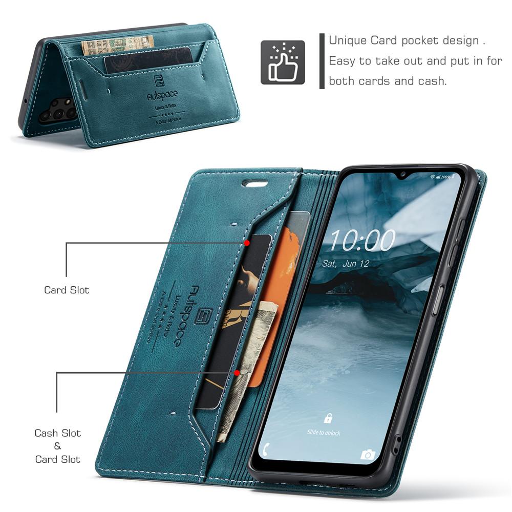 For Samsung Galaxy A04 Case Wallet Magnetic Flip Cover For Galaxy A04S Case Luxury Leather Phone Cover Stand + Holder Card Slot