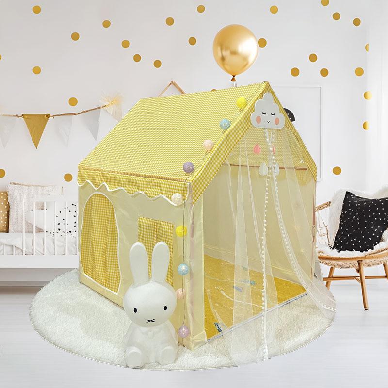 Princess House Mädchen Indoor Spielzelt: Kinderbett Baldachin & Spielhaus.