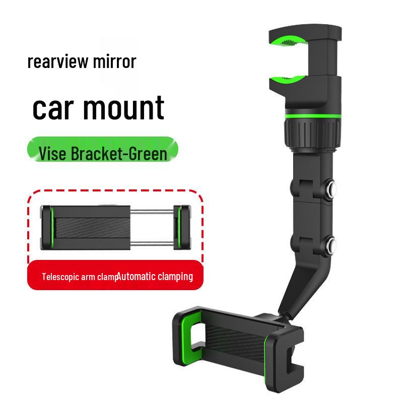 Rotating Dashboard & Rearview Mirror Phone Holder