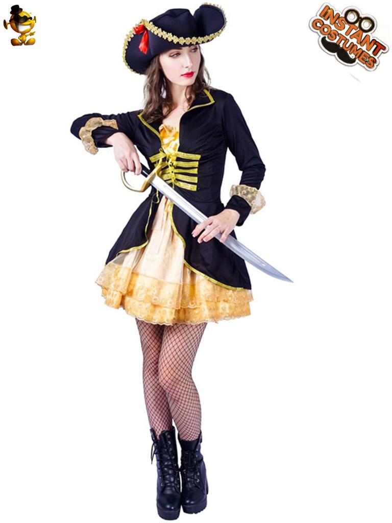 Halloween adult women's Viking ethnic girl costume, big female pirate cosplay costume