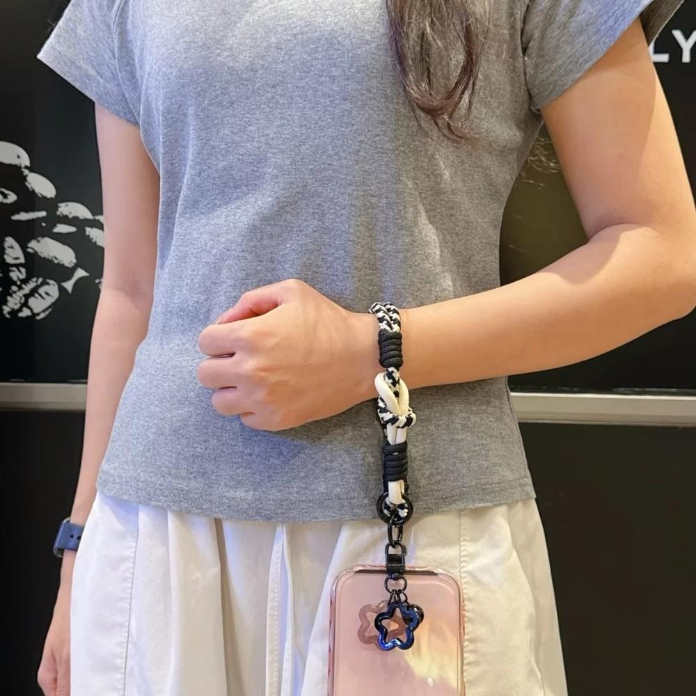 Portable Pendant Phone Lanyard Star Bell Hanging Wrist Strap Anti-Loss Phone Case Connection