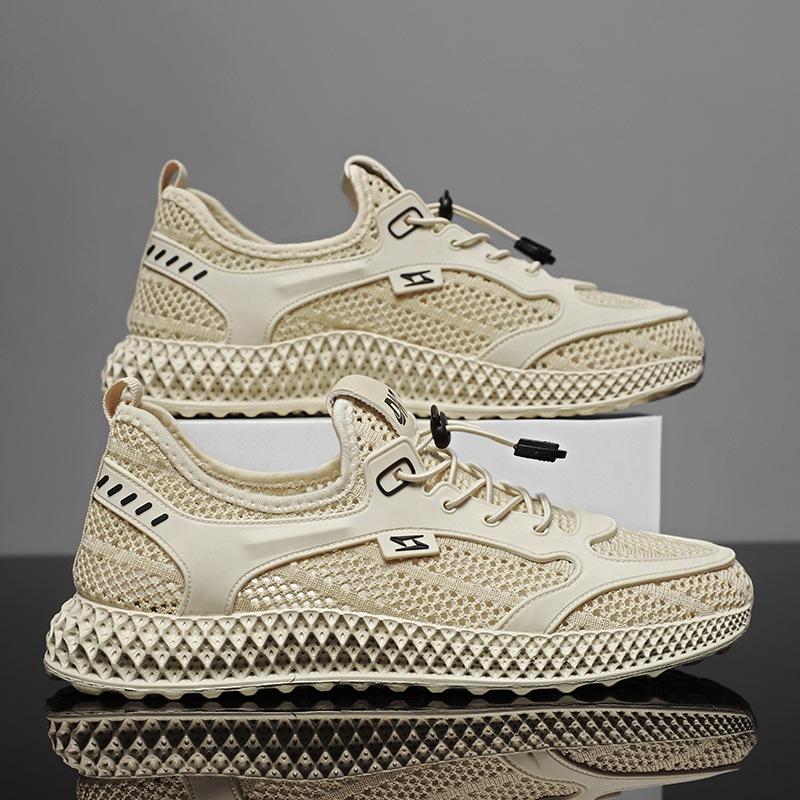

Мужская обувь обувь из сетки fly-woven мужская лето 2025 новый тренд повседневная спортивная обувь студенческая молодежная трендовая обувь 44