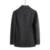 New Men's Handmade Double-sided Wool Suit Single-breasted Thousand Birds Grid Business Casual Wool Suit Men's Jacket