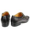 Fashion Men's Shoe Fashion Crocodile Printed For Office Wedding Party Handmade by Top Layer Cowhide Leather Comfortable Monk Style Shoes