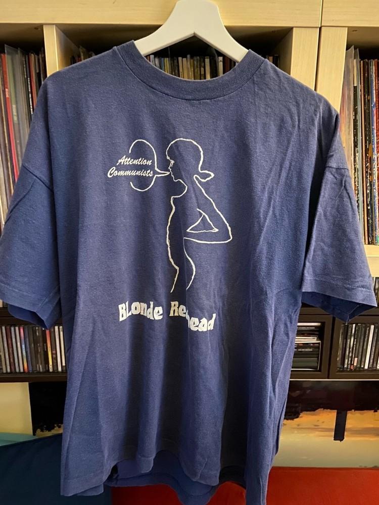 

BLONDE REDHEAD T-SHIRT NAVY Color Full Size BL1556 3XL
