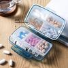 8 Grids Pill Box Classified Large Capacity Dust-proof Independent Division Pill Case for Travel