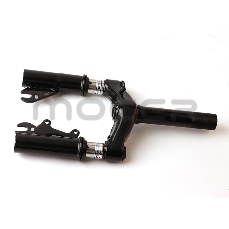 10palcová přední hydraulická vidlice tlumiče pro elektrickou koloběžku Pevná tyč Motocyklové díly kotoučové brzdy
