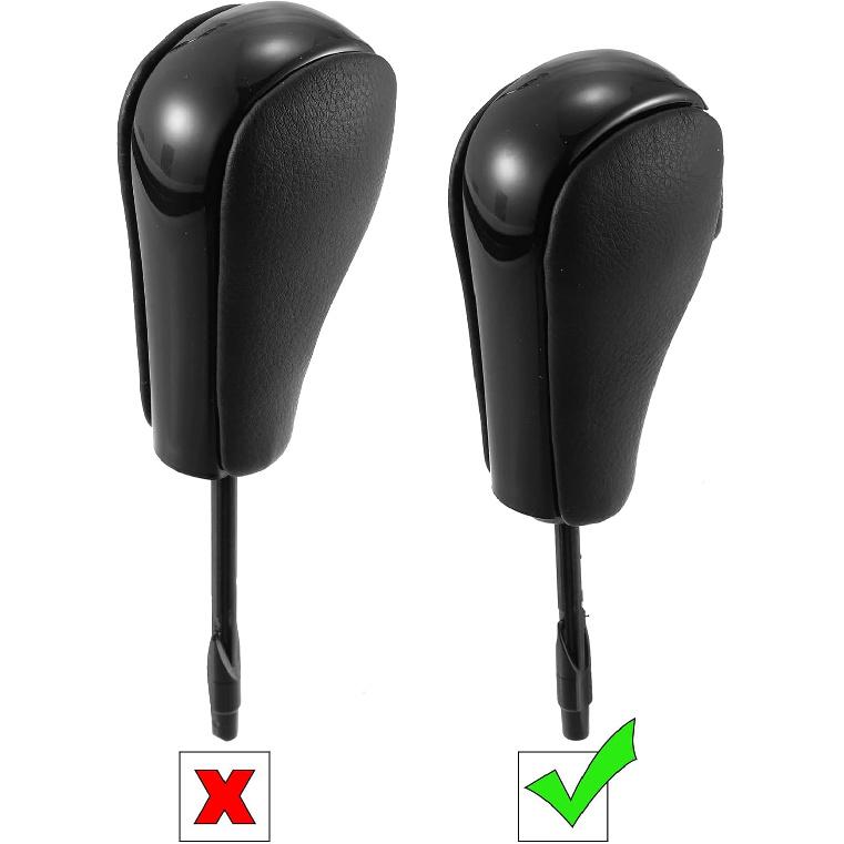 ACROPIX Gear Lever Stick Shifter Handle Automatic Gear Stick Shift Knob Transmission Fit for BMW E81 E82 - Pack of 1 Black