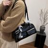 Niche Underarm Bag Women's New Large-capacity Retro Simple Commuter Bowling Fashionable Shoulder Bag
